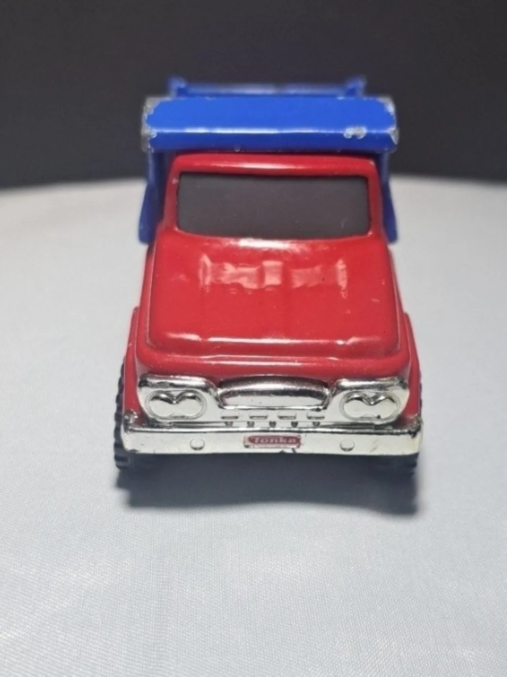 Lot of 3 Tonka Mini Vintage Diecast Trucks Hasbro 2012-2015 Step Side, Van, Dump